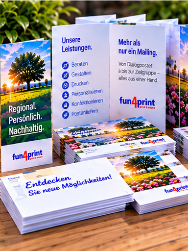 Flyer, Folder und Werbesendungen