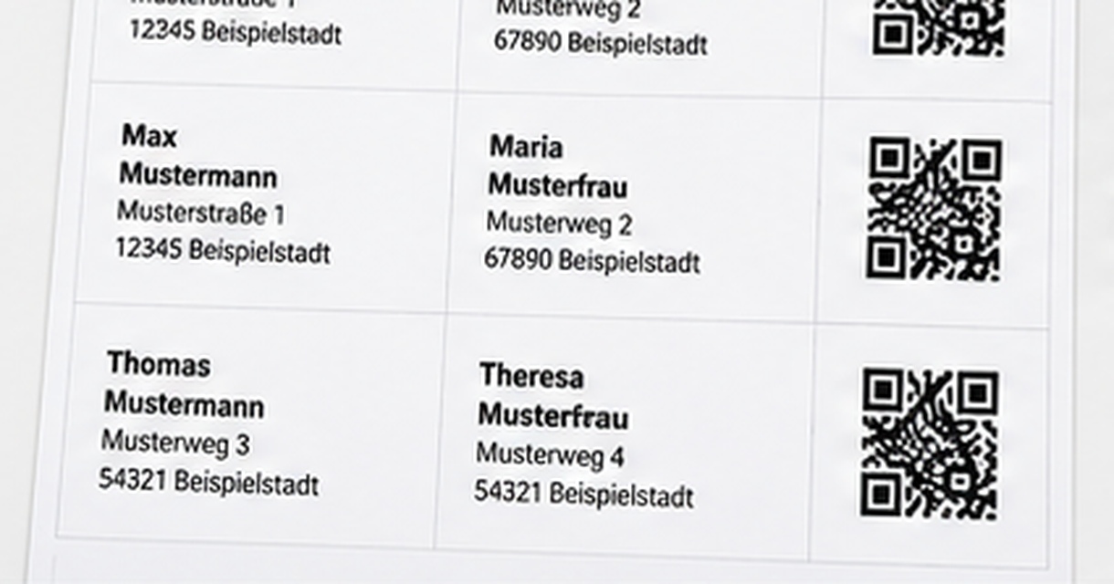 Personalisierte Drucksachen und variabler Datendruck